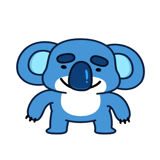 ⭐ Стикер «Коала» для Telegram