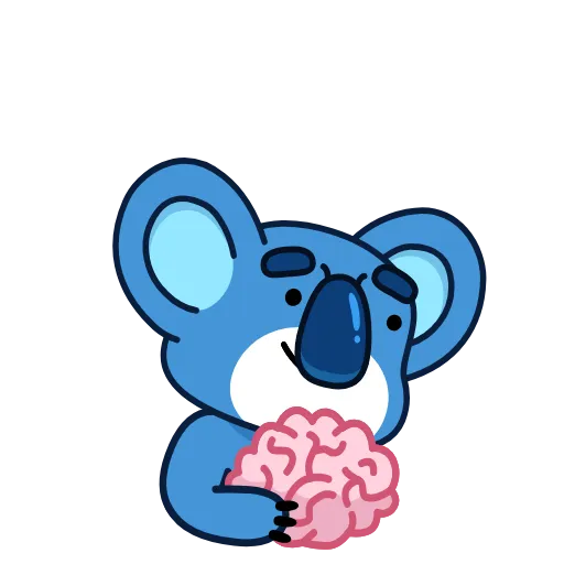 ⭐ Стикер «Коала» для Telegram
