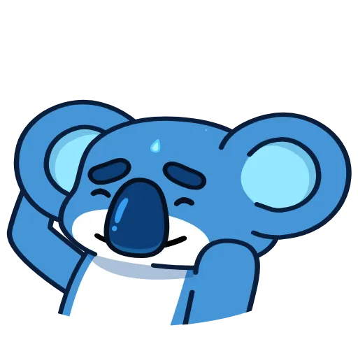 ⭐ Стикер «Коала» для Telegram
