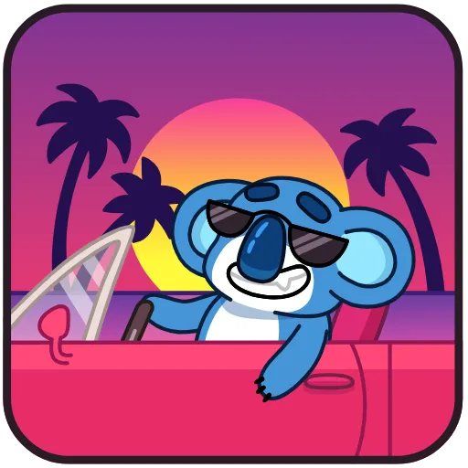 ⭐ Стикер «Коала» для Telegram