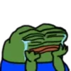 😭 Эмодзи «Pepe Emojipack 3» для Telegram