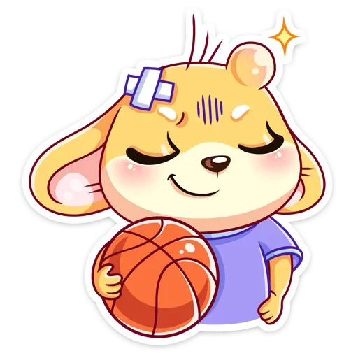🏀 Стикер «Коди» для Telegram