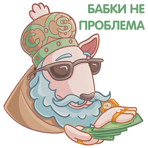 🤑 Стикер «Koko» для Telegram
