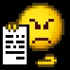 😠 Эмодзи «animated #emoji #pixel #video» для Telegram