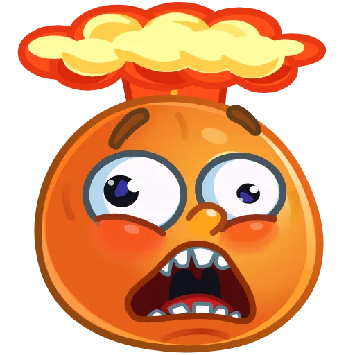 ⭐ Эмодзи «Колобок» для Telegram
