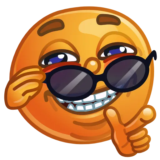 ⭐ Эмодзи «Колобок» для Telegram