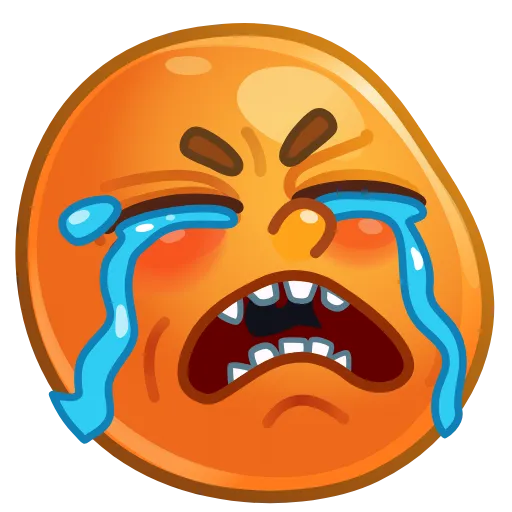 ⭐ Эмодзи «Колобок» для Telegram