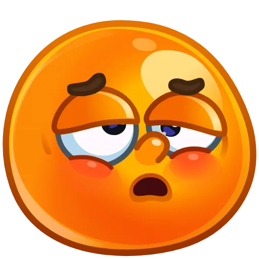 ⭐ Эмодзи «Колобок» для Telegram