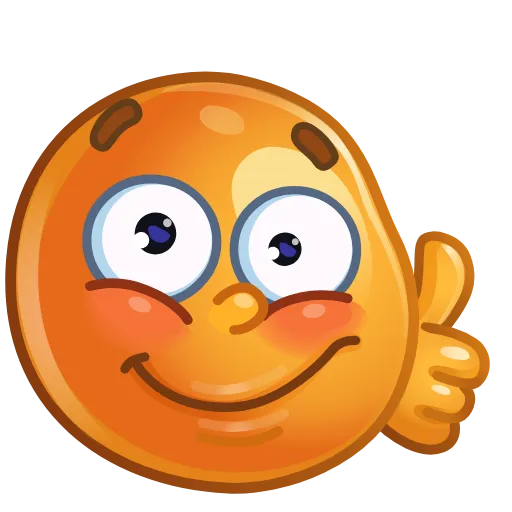 ⭐ Эмодзи «Колобок» для Telegram