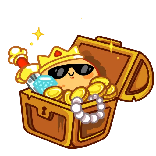 😎 Стикер «Колобок» для Telegram