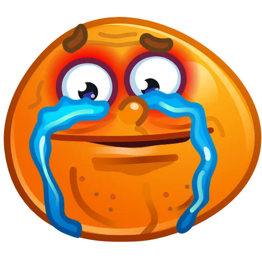 ⭐ Эмодзи «Колобок» для Telegram