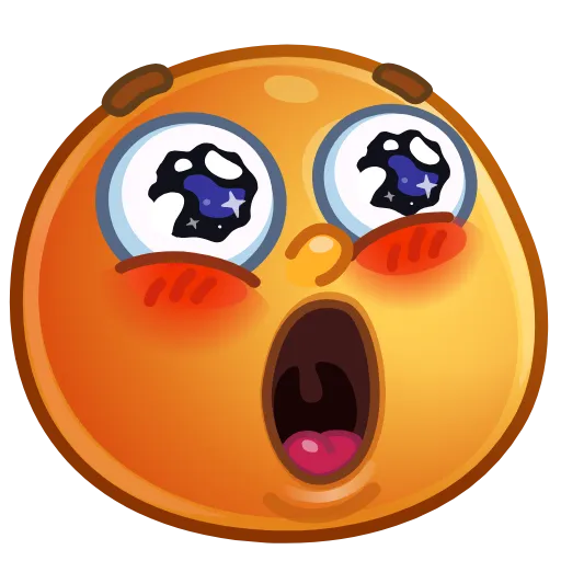 ⭐ Эмодзи «Колобок» для Telegram