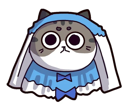 🐈 Стикер «Стикеры Комару» для Telegram