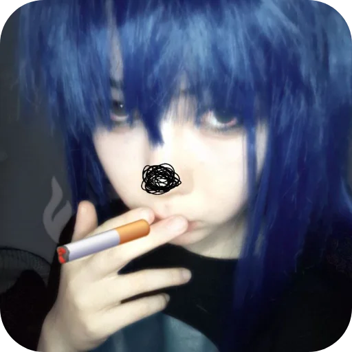 ❤ Стикер «Konata Izumi» для Telegram
