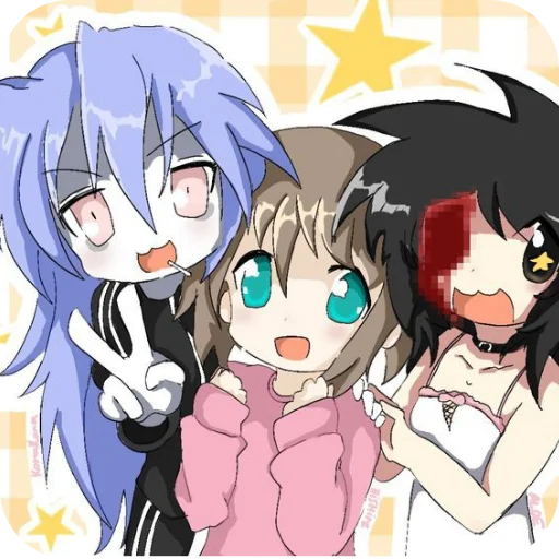 👄 Стикер «Konata Izumi» для Telegram