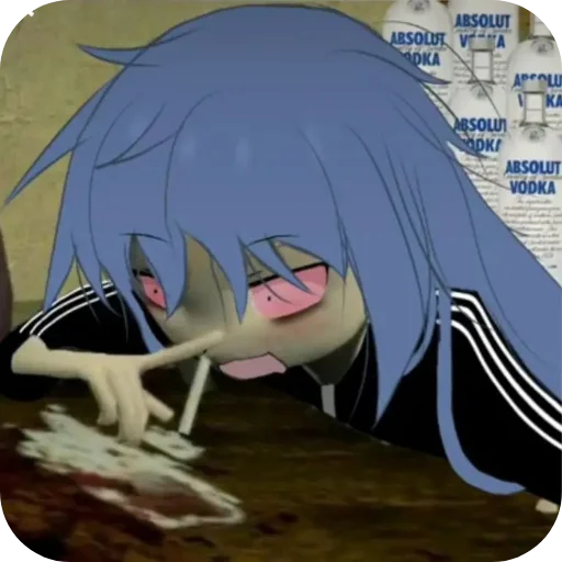 ❤ Стикер «Konata Izumi» для Telegram