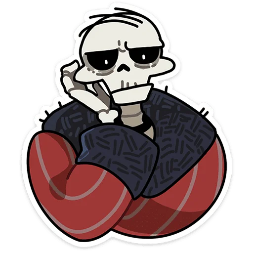💀 Стикер «Кондратий» для Telegram