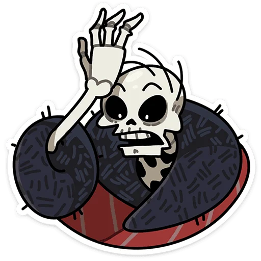💀 Стикер «Кондратий» для Telegram