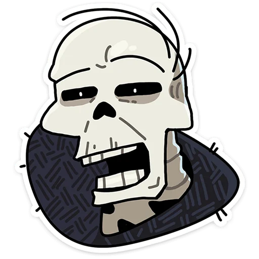 💀 Стикер «Кондратий» для Telegram