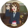 🍰 Эмодзи «😏 K-ON» для Telegram