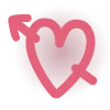 💘 Эмодзи «Розовые буквы и иконки» для Telegram
