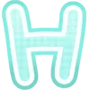🤩 Эмодзи «Конфетные Буквы 20» для Telegram