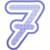 7️⃣ Эмодзи «Конфетные Буквы 20» для Telegram
