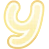 🤩 Эмодзи «Конфетные Буквы 20» для Telegram