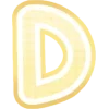🤩 Эмодзи «Конфетные Буквы 20» для Telegram