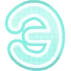 🤩 Эмодзи «Конфетные Буквы 20» для Telegram