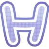 🤩 Эмодзи «Конфетные Буквы 20» для Telegram
