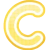🤩 Эмодзи «Конфетные Буквы 20» для Telegram