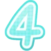 4️⃣ Эмодзи «Конфетные Буквы 20» для Telegram