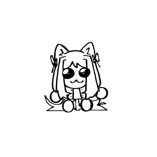 😼 Стикер «Конфийейей konfi» для Telegram