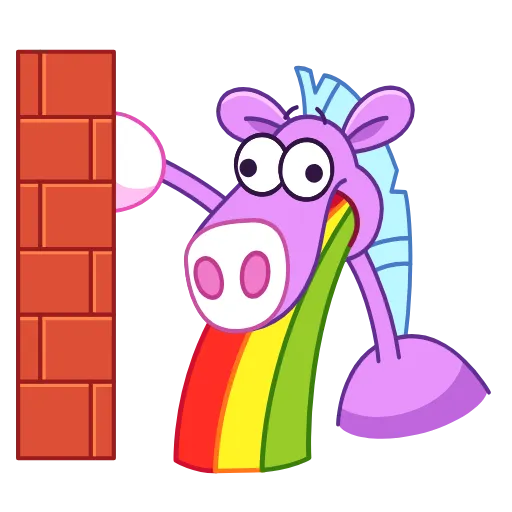 🤩 Эмодзи «Коняшка» для Telegram