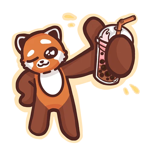 👍 Стикер «Konopanda» для Telegram