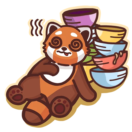 😋 Стикер «Konopanda» для Telegram