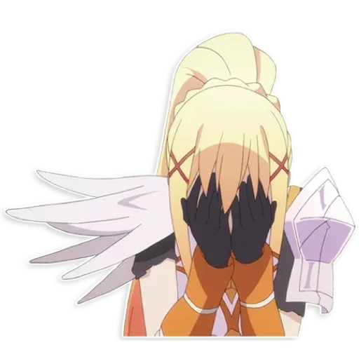 🙈 Стикер «KonoSuba Collection» для Telegram