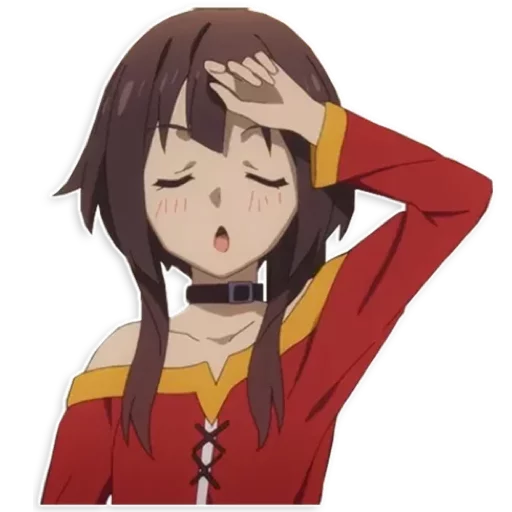 😪 Стикер «KonoSuba Collection» для Telegram