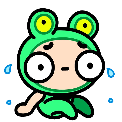 ⭐ Эмодзи «Корейская Жабка» для Telegram