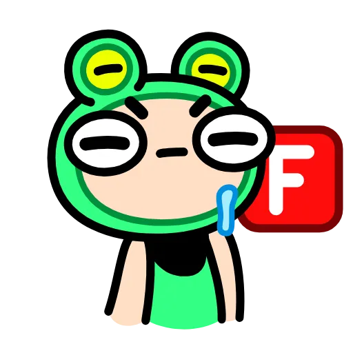 ⭐ Эмодзи «Корейская Жабка» для Telegram