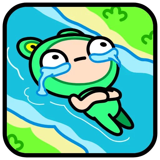 ⭐ Эмодзи «Корейская Жабка» для Telegram