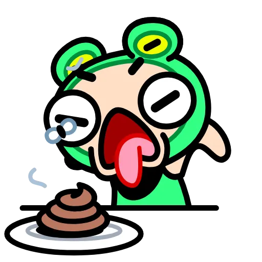 ⭐ Эмодзи «Корейская Жабка» для Telegram