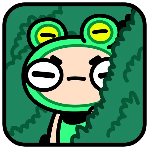 ⭐ Эмодзи «Корейская Жабка» для Telegram