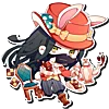 🥀 Эмодзи «Korekiyo Shinguji» для Telegram