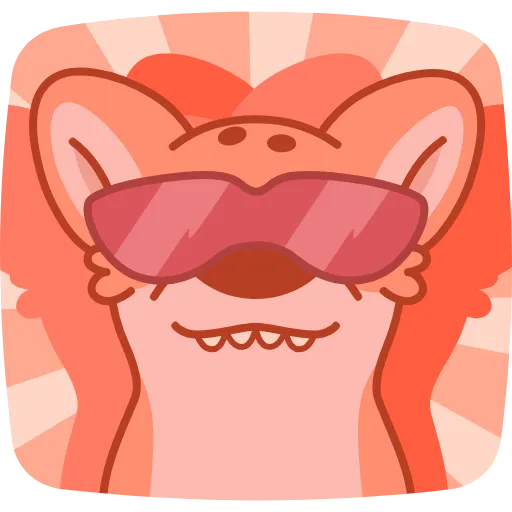 🤩 Эмодзи «Пёс Коржик» для Telegram