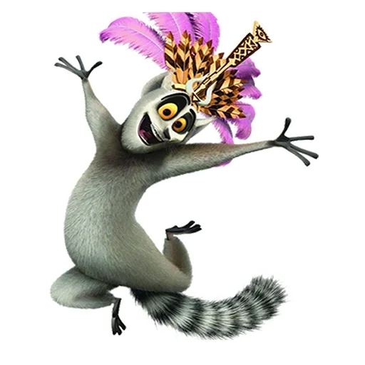 😩 Стикер «King Julian» для Telegram