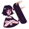 😌 Эмодзи «Кортни» для Telegram