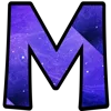 💫 Эмодзи «космические буквы» для Telegram