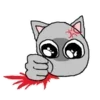 🤒 Эмодзи «Кошка» для Telegram
